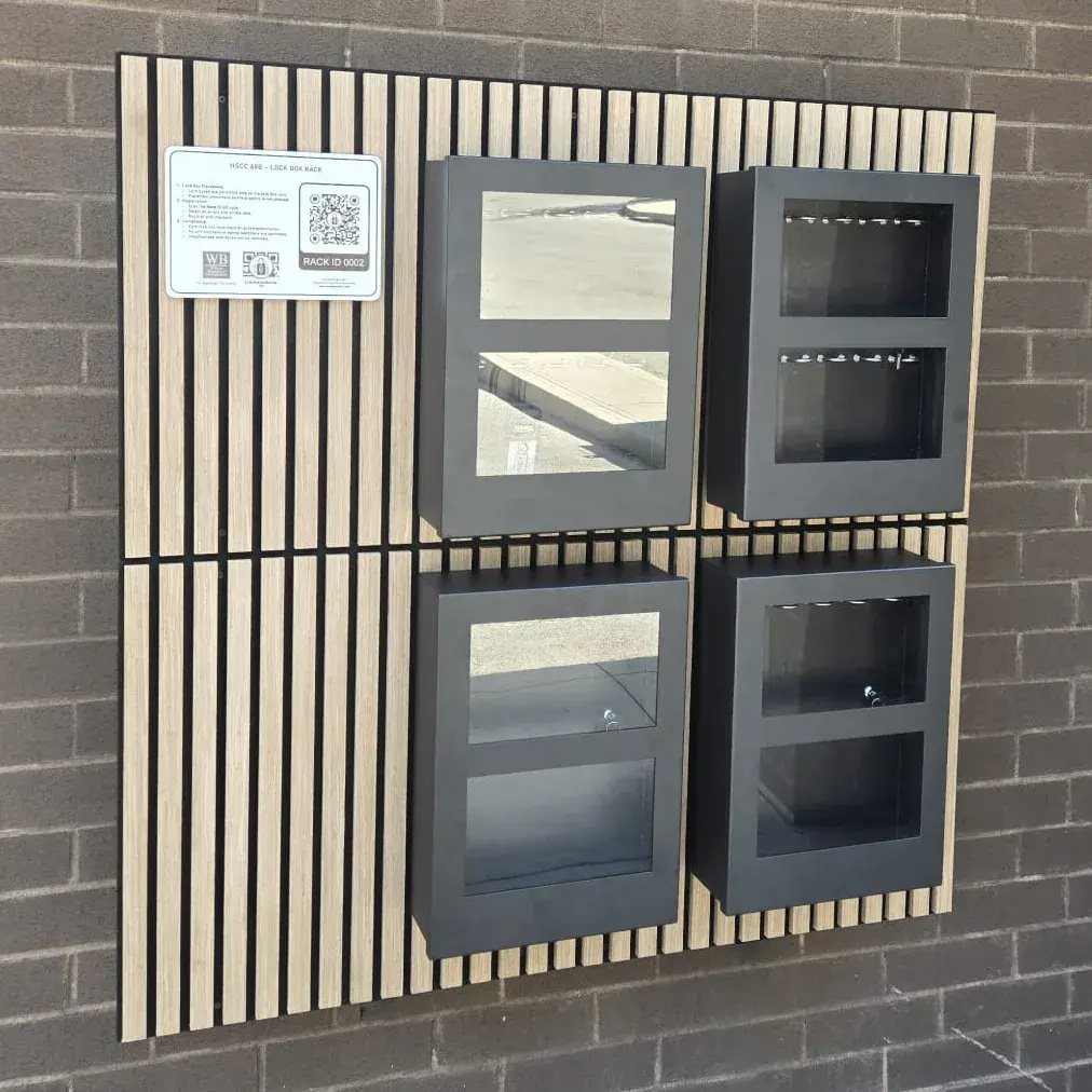 Condo manager choosing a logged lock box system to replace paper sign out sheets